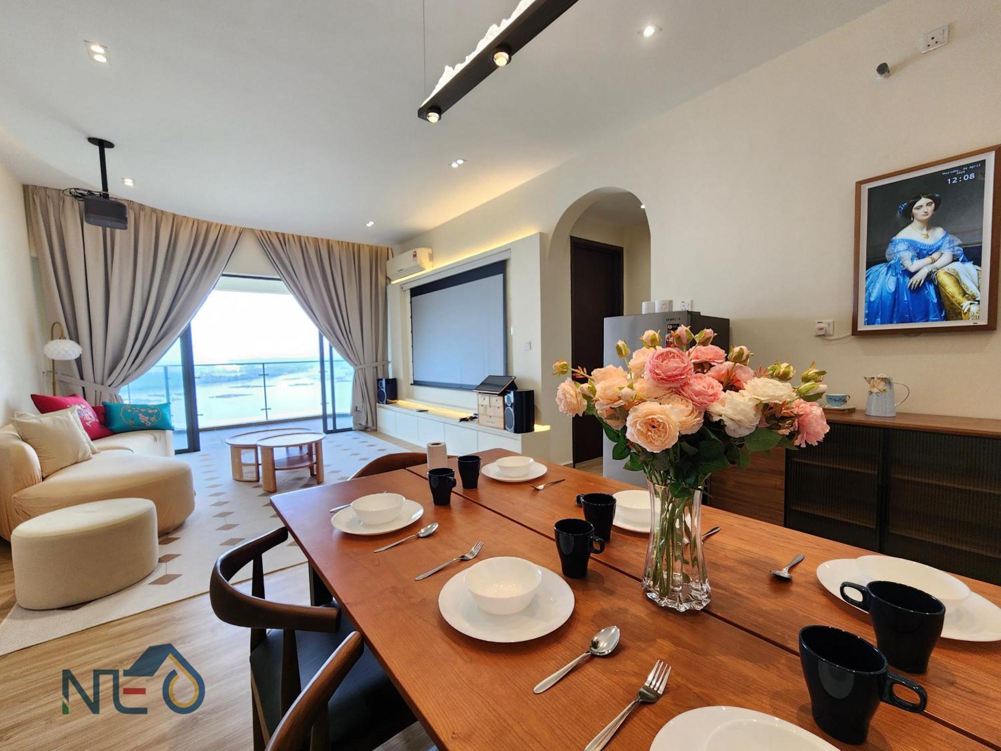 Country Garden Danga Bay Instyle Sea View Homestay Suite By Neo Johor Bahru Habitación foto